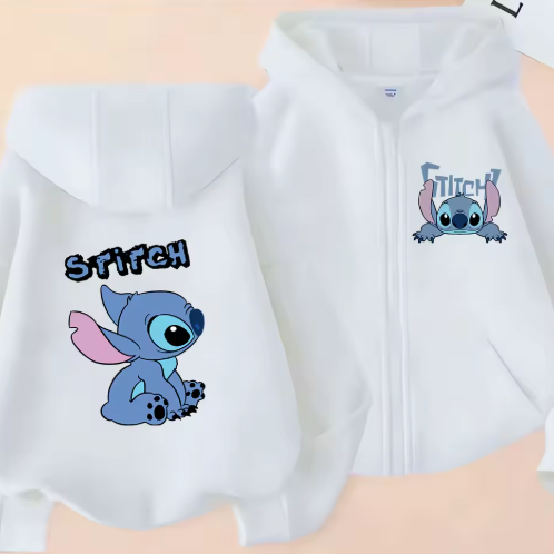 MoonCoco Stitch kapucnis pulóver