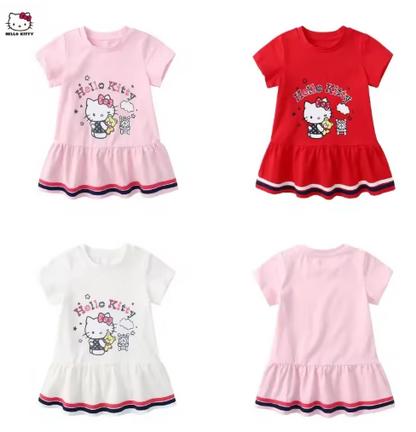 MoonCoco Hello Kitty nyári ruha