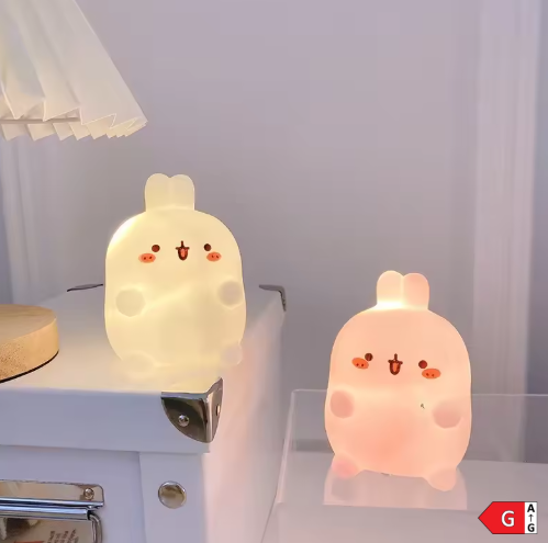 MoonCoco nyuszis éjjeli lámpa