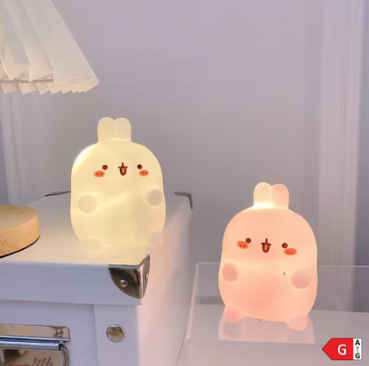 MoonCoco nyuszis éjjeli lámpa