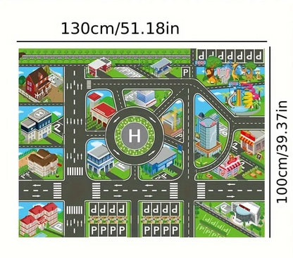 MoonCoco város utcái szőnyeg