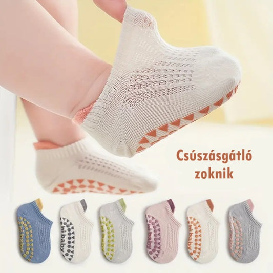 MoonCoco 3 pár csúszásgátlós zokni